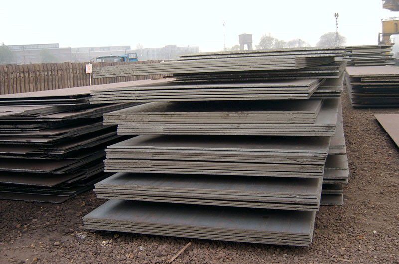 堆焊耐磨钢板_Q460高强板_Q550高强板_Q690高强板_耐候板雕刻镂空上锈_耐候钢板-白银Q550高强板公司